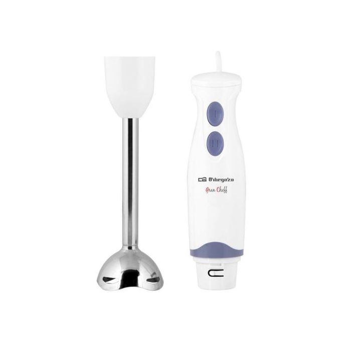 Mixeur plongeant - orbegozo - bt 1320 - poignée ergonomique - 2 vitesses - 400w