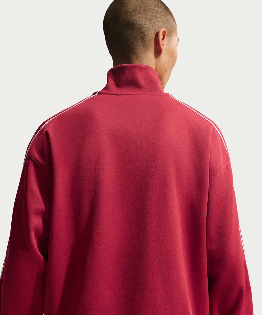 Nike Sportswear Club Oversized Knit Track Jacket M - Team Crimson:White:Team Crimson:White / Hv1418-613