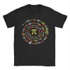 Novelty Funny Pi Day Spiral Pi Math Tshirt For Unisex Round Collar Pure Cotton T Shirt Short Sleeve Tee Shirt Printed Clothing