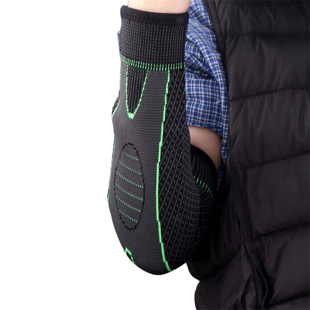 Non-Slip Fitness Elbow Brace Spandex Breathable Arm Pad  Running Yoga Dancing