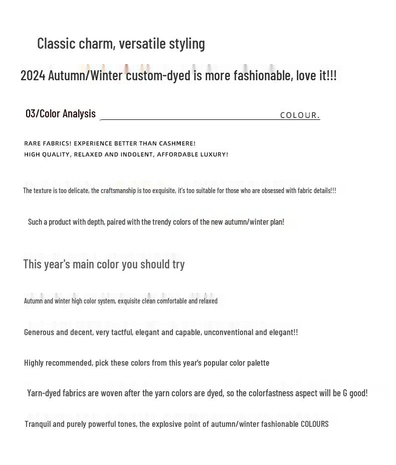 Alpaca Wool Hooded Mid-Length Coat - Autumn/Winter Loose Fit Overcoat