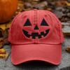 Adjustable Cotton Baseball Cap with Festive Halloween Design Fashion Hat Perfect for Trick or Treating Event