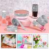 3 Rolls Rhinestone Ribbon Self Adhesive Faux Crystal Strips Elegant Decorative Trim Roll for DIY Crafts Clothes Shoes Sparkling Embellishment Tape
