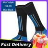 1-5Pairs Winter Warm Ski Socks Anti-slip Thickened Breathable Compression Snowboard Socks Thermal Knee High Hiking Skiing Socks