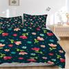 3pcs Floral Pattern Bedding Cover Set, Fashion Classic Popular Print Bedding Set, Soft Comfortable, All Season Use, For Bedroom, Guest Rooma0819135