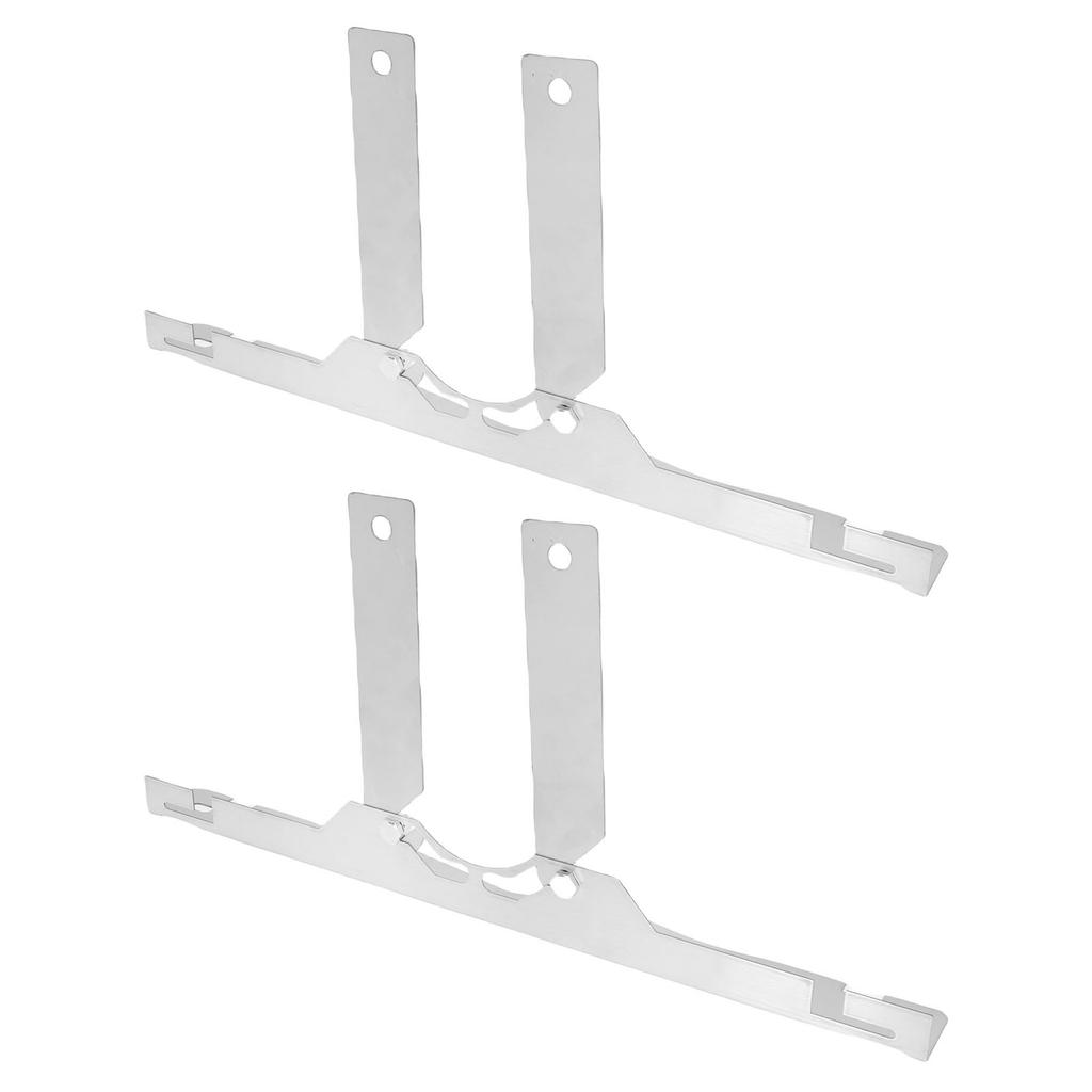 2 Sets Wheel Alignment Tool with 2 16FT Tape Measures Silver Alloy Steel Universal Fit Automotive