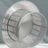 Round Chimneys Cover with Mesh Screen Tapered Top Metal Chimneys Cover Weather-proof