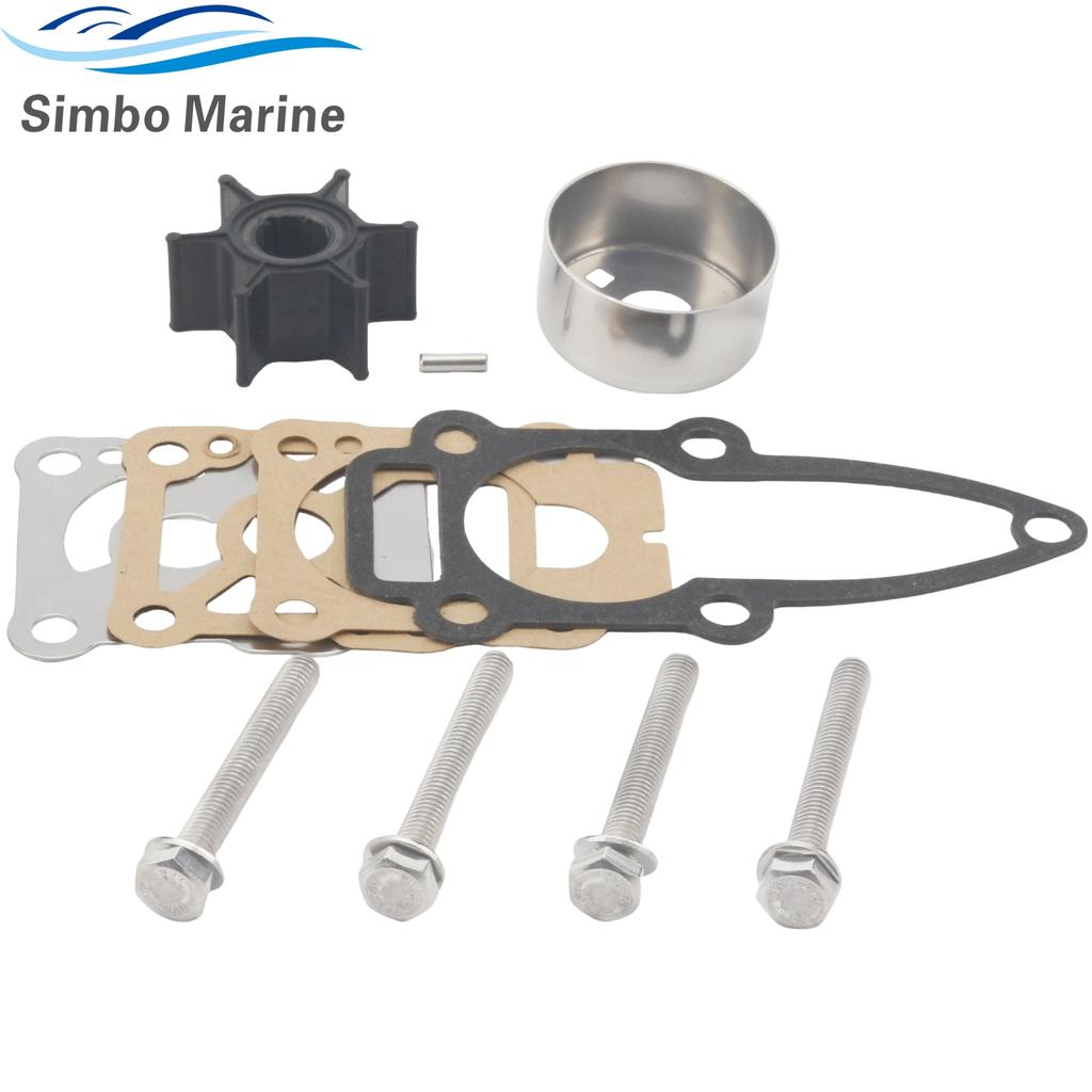 3B2-87322 Water Pump Impeller Repair Kit Replacement for Tohatsu Nissan 8 To 10 HP M NS 8 9.8 B for Mercury Outboard 803750A03