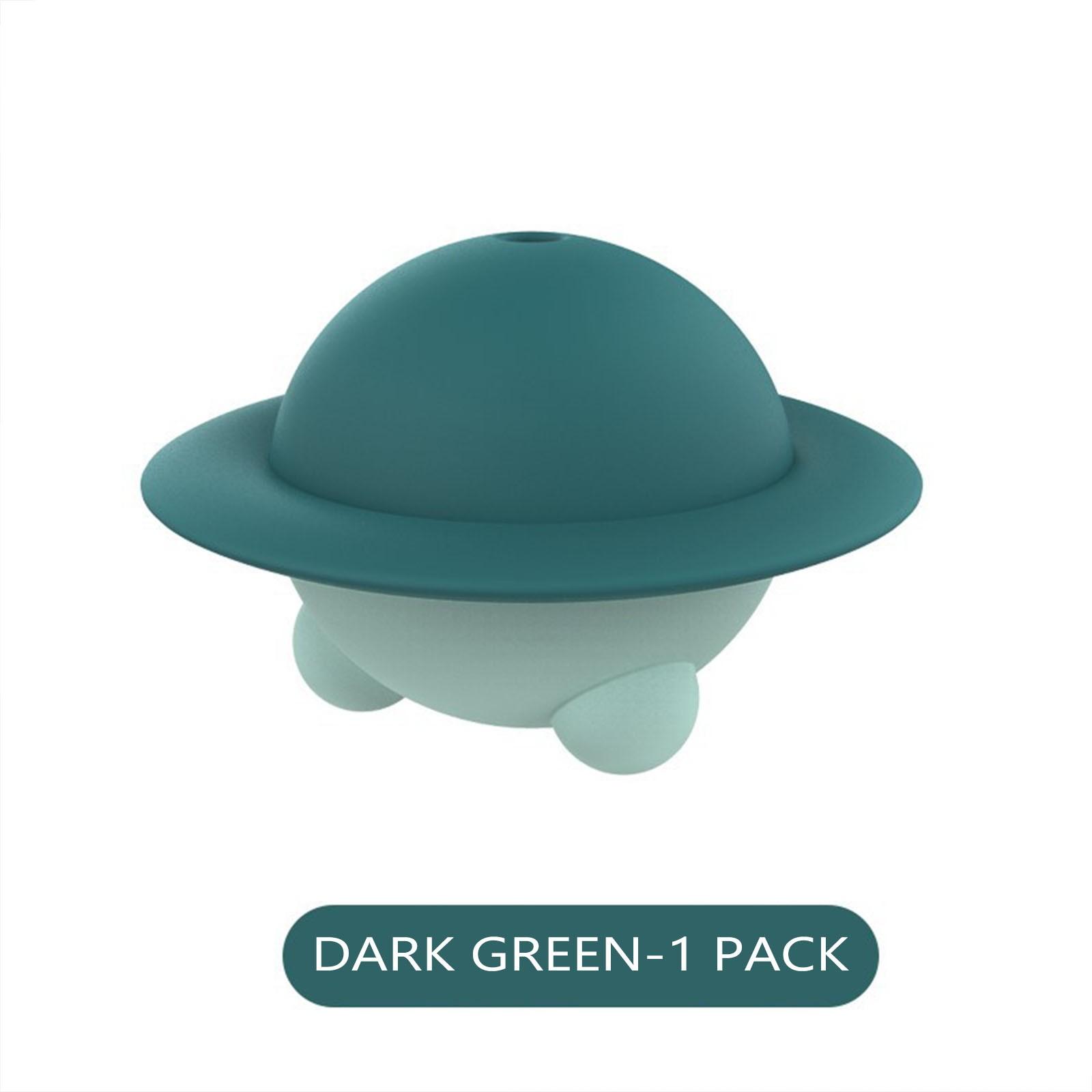 

Креативная летающая тарелка, бытовая сферическая силикагельная решетка для льда, быстрозамораживаемый ящик для льда One Size синий