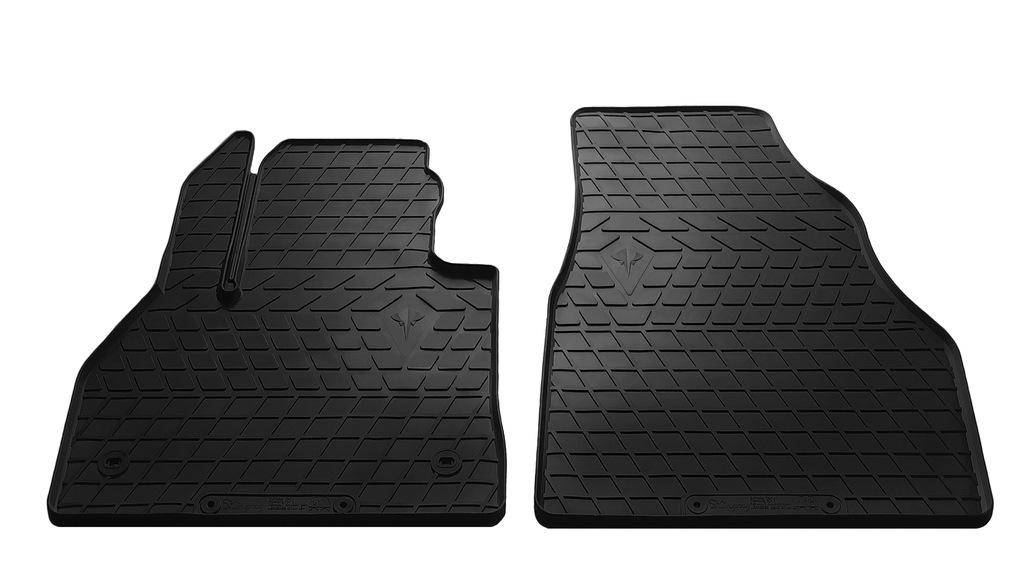 Rubber Mats (Stingray) 2 Pcs, Premium - No Smell Rubber for Renault Kangoo 2008-2020