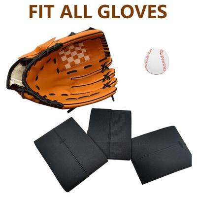 Baseball Softball Handschuhriemen Verdicken Hochelastisches Baseballhandschuh Wickelband für Schnelle Taschenformung Verstellbare Hot Glove Behandlung