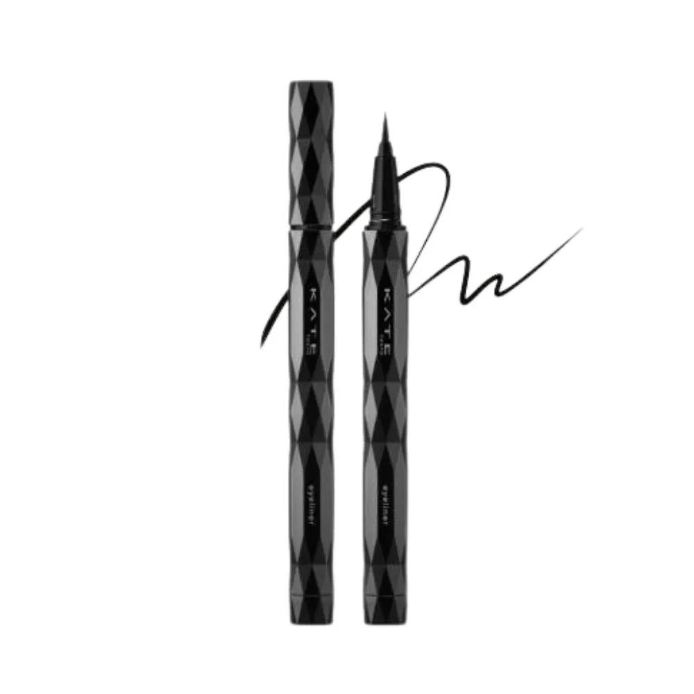 Подводка для глаз Kate Super Sharp Brush Eyeliner BK-1 Глубокий черный