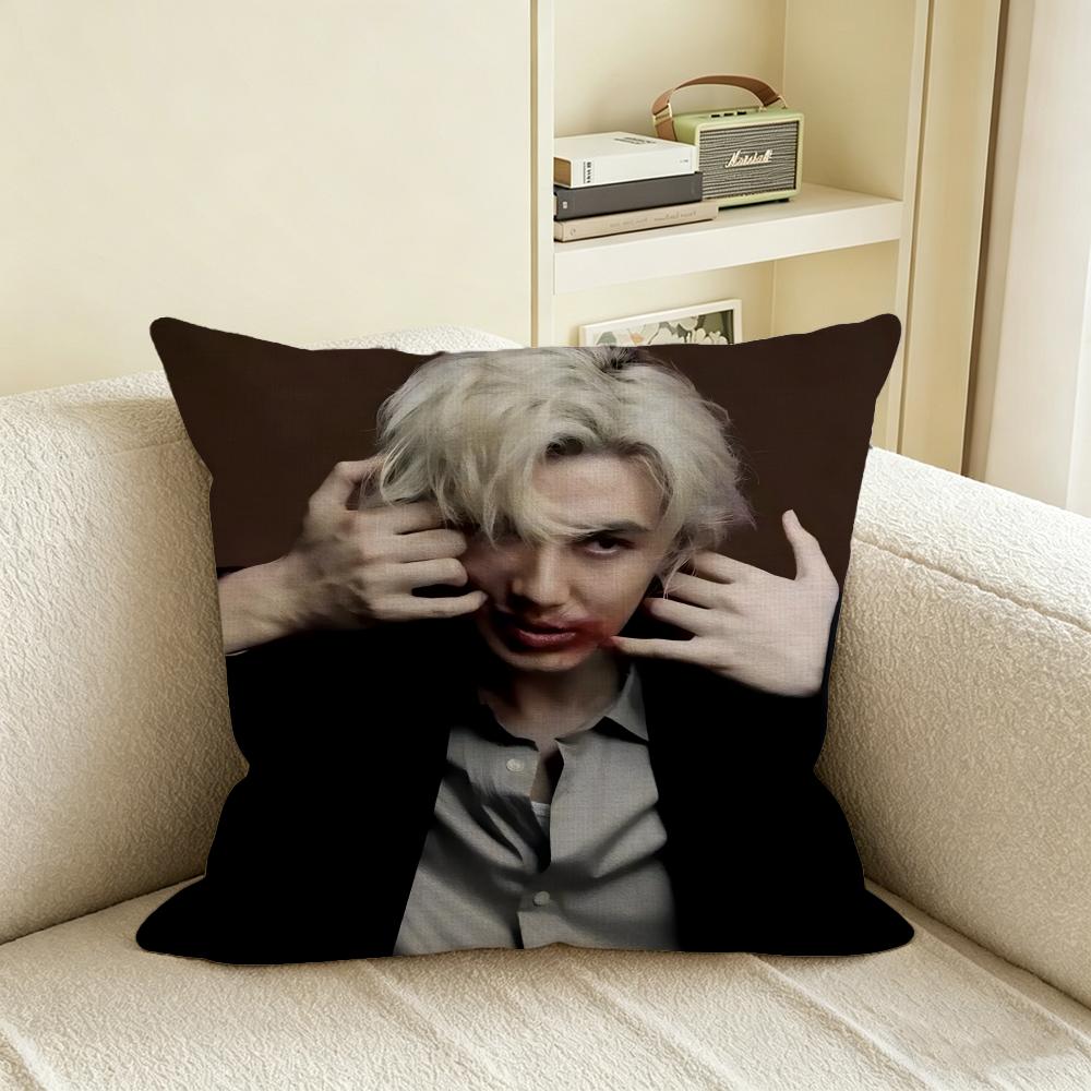 Singer FFujii Kaze Cushion Cover Natural Linen Pillowcase Set AllinOne Decor for Sofa Bedroom Chair