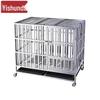 Yishunda Heavy-Duty Stainless Steel Dog Kennel