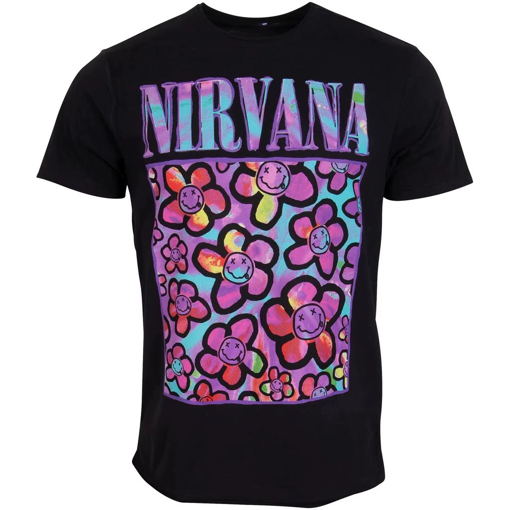 Nirvana Cotton Unisexs Shirt Y2k Garbage Rock Y2k Graphics Hiphop 2026 New Unisexs Clothing Unisexs Summer Short Sleeved Tshirt