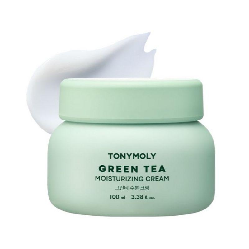 

TONYMOLY The Chok Chok Green Tea Watery Cream 100ml – Fresh Hydrating Moisturizer with Green Tea for Oily & Combination Skin