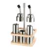 Fanteng 3-Piece 304 Stainless Steel Condiment Set