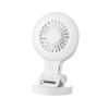 Mini Mobile Fill Light Fan Ultra-Quiet Makeup Facial Beauty Lamp Creative Fan