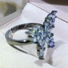 925 Sterling Silber Vintage Romantischer Schwarzgold Schmetterling Ring Verstellbar Antiker Ring Damen Eleganter Schmuck Party Geburtstagsgeschenk