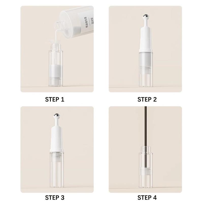 5/10Ml Empty Cosmetic Container For Eye Cream Massage Essential Refillable Bottle Lip Balm Metal Top Soft Tube