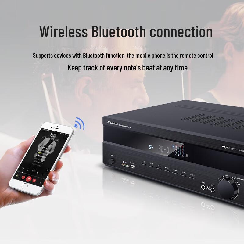 SANSUI T2 Home Theater Ceiling Speaker System CN Plug (adapter Included)