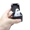 Halloween Middle Finger Cute Ghost Statue Creative Prank Parody Stress Relieving Puzzle Office Desk Decoration Halloween Gift