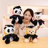 Graduation Panda Plush: Master's/Doctor's Cap Souvenir