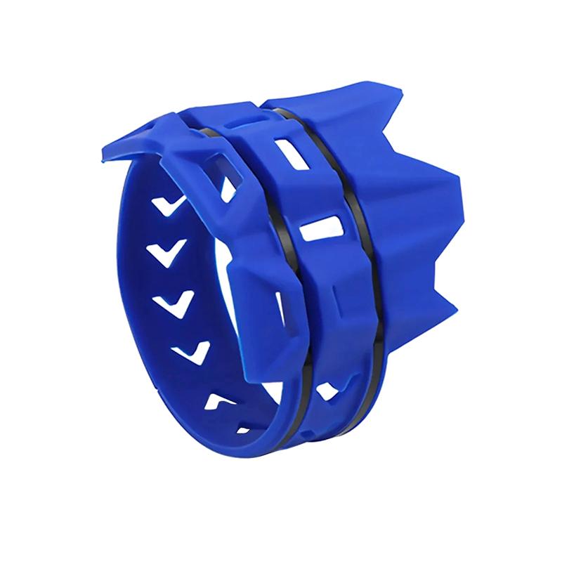 

Универсальная защитная накладка на выхлопную трубу Защита глушителя мотоцикла для мотокросса, эндуро, питбайка синий