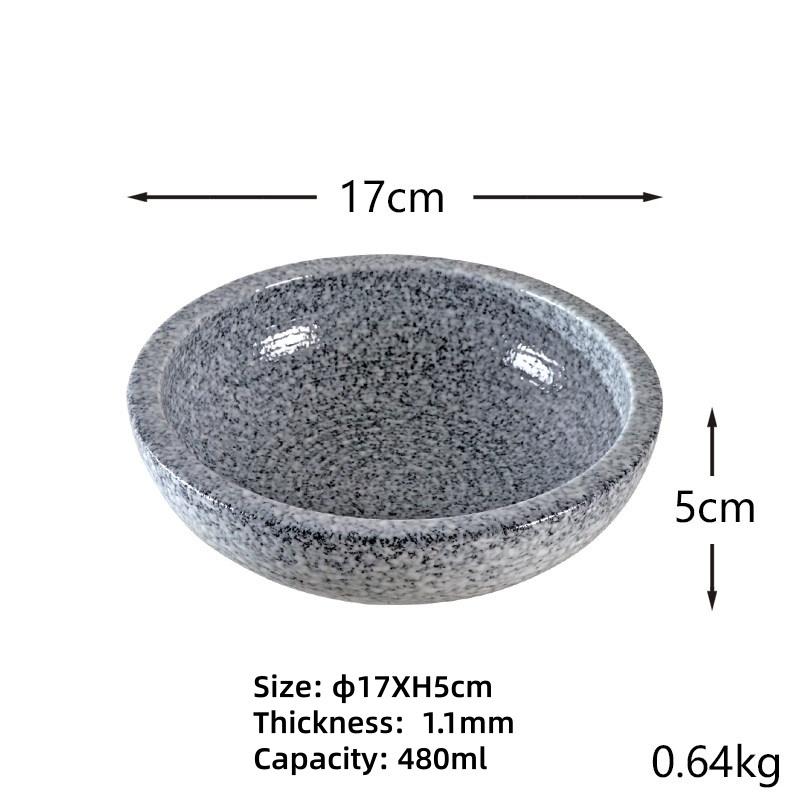 

large big round soup bowl Creative Ceramic Hotel restaurant Lamian Noodles dessert bowl Japanese Sashimi Plate Dish Salad bowl