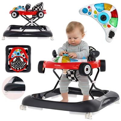 Baby Walker Racing Car Red & Black