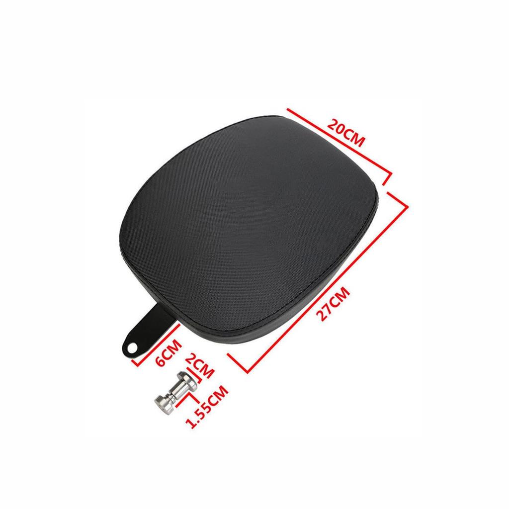 JPMODAO x 48 Rear Seat Cushion with Rear Passenger Seat Belt for Motorcycles Iron Forty Eight Seventy Two XL1200V (Sportster 883, 883, 48, XL1200X,