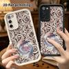 Phone Case: 2D Flat Samsung Galaxy A34 A35 M05 M06 S20 S22 S21 FE Plus 5G Protective Case, White-haired Girl, Christmas and Halloween Gift