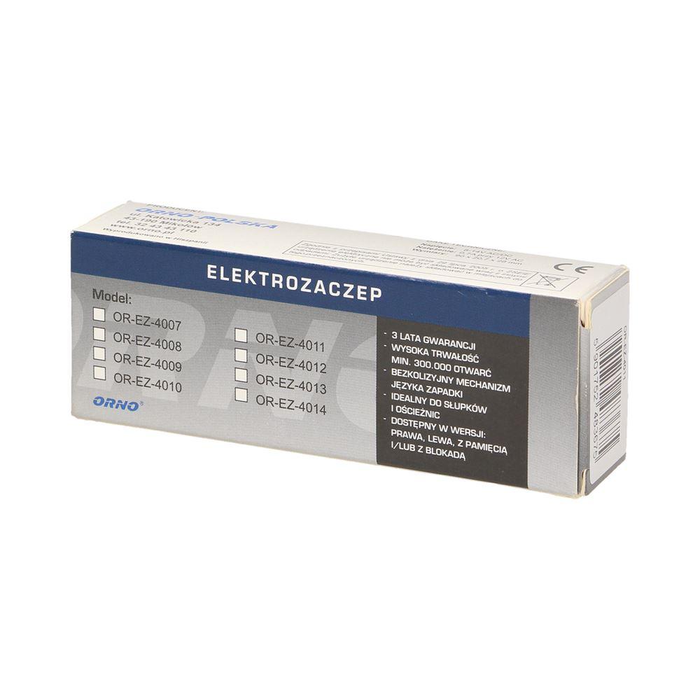 Elektrozaczep Lewy Z Pamięcią I Z Blokadą Or-Ez-4011