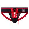 Jockstraps JOCKMAIL Lace-up Adjustable Size Men's Thong Underwear Extra Wide Waistband Low Waist Style Soft Breathable Comfortable Underpants