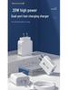 30W Smart USB Charger with Light, Fast 5V3A, Multi-Port EU & US Versions