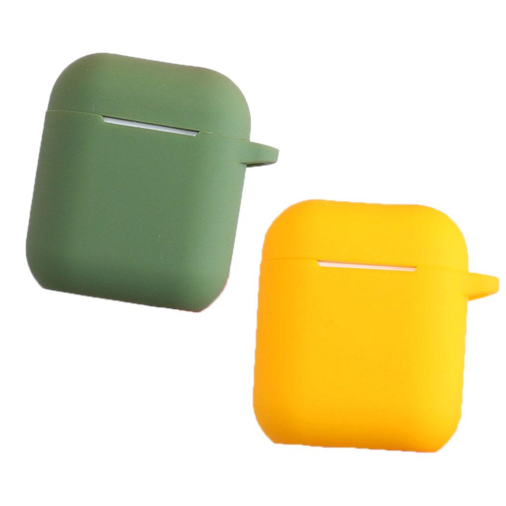 Earbuds Protective Skin Earphone Cover Silicone Case Anti Lost Hook For