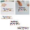 28Pcs 1:64 Scale Street Road Signs Playset S Scale Train Railway Sand Table Layout Decoration Diorama Scenery Model Decoration
