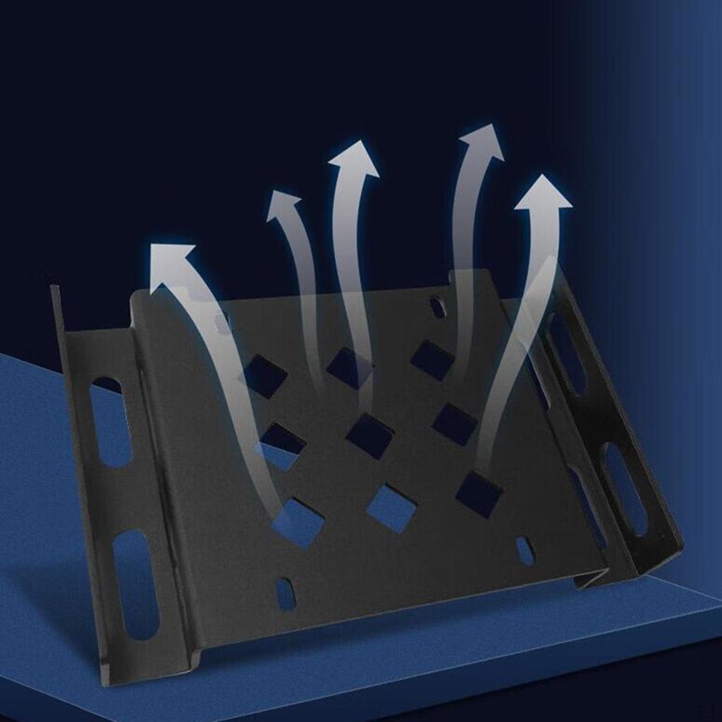 Metal SSD/HDD Mounting Bracket Heatsink Multi-purpose Extension Adapter Rack HDD Mount Holder for