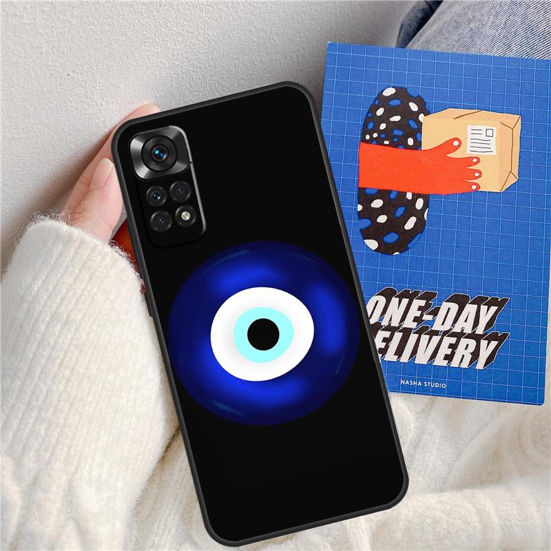 Evil Eye Funda For Xiaomi Redmi Note 14 Pro 13 9 10 11 12 9S 10S 11S 12S Redmi 13C 10C 12C 14C Case