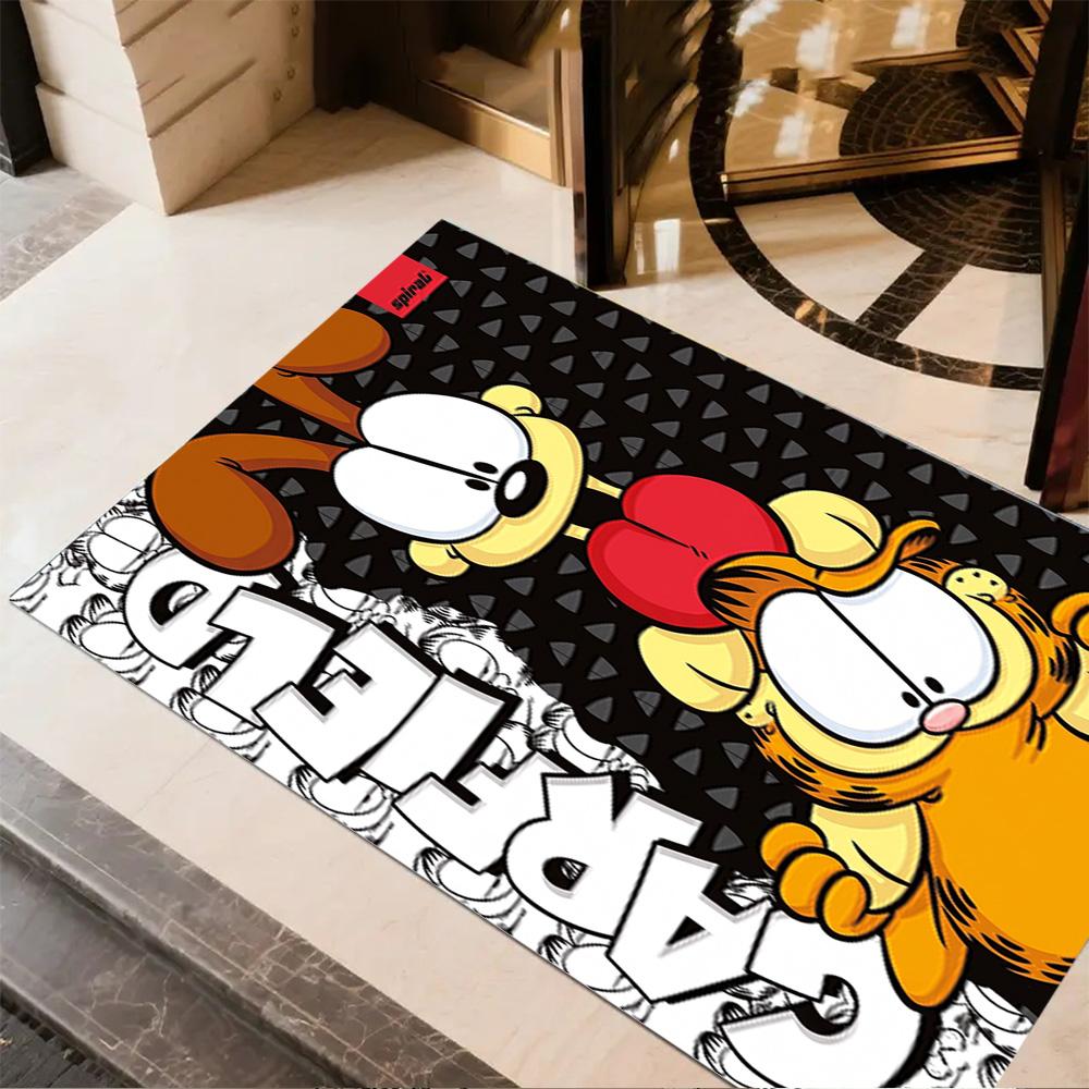 Garfield Cat Adventure Carpet Perfect for Kitchen Living Rooms Playrooms Foyer Anti-slip Rug Office home decor Spiritual Gift