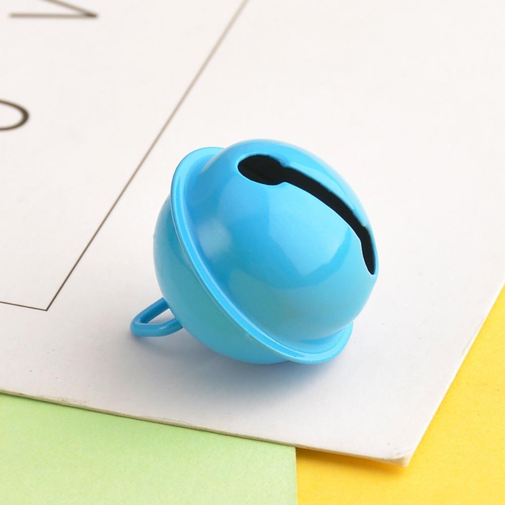 5pcs Candy Color Colorful Bell Keyring Pendant 18mm Metal Bell Ring Pendant Bracelet