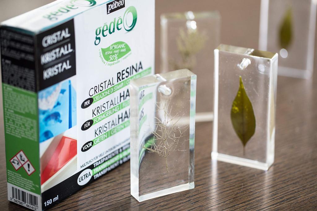 Pebeo Crystal Bioresin 750ml Resin 500ml Hardening Agent (base + 250ml)