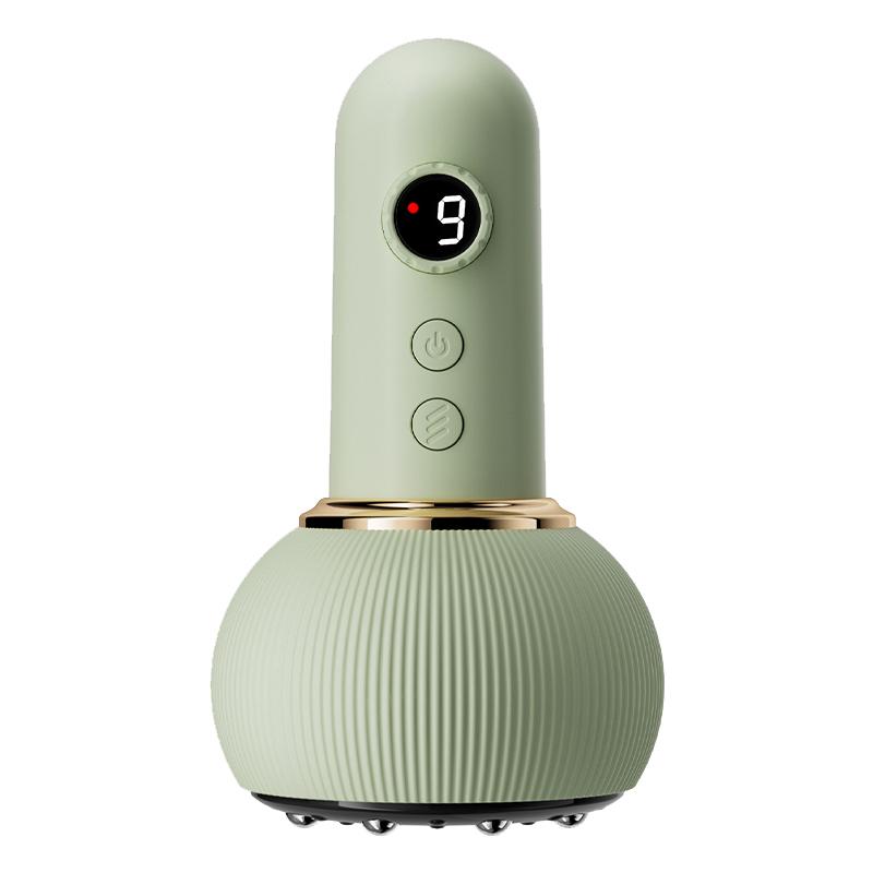 

Электрический баночный массажер с вакуумной присоской GuaSha Антицеллюлитный массаж красоты и здоровья Инфракрасное тепло для похудения тела Массаж