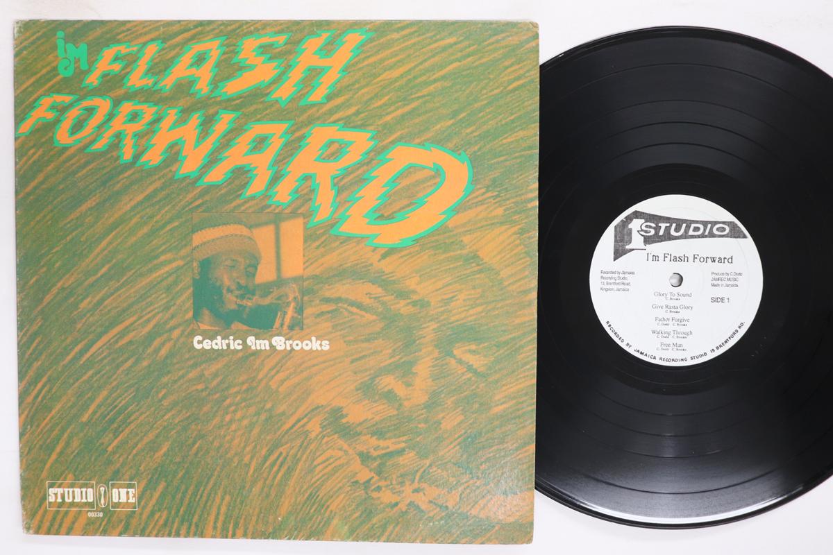

LP Record CEDRIC IM BROOKS Im Flash Forward SOL00330 STUDIO ONE Jamaica Reggae Ska Dub Used