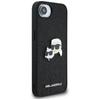 Etui Do iPhone 16e Karl Lagerfeld Fixed Glitter Czarny