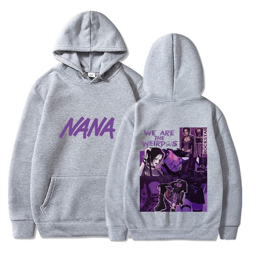 Φούτερ Unisex Nana Osaki Anime Φούτερ Hip-hop casual ρούχα ανδρικό Φούτερ Harajuku