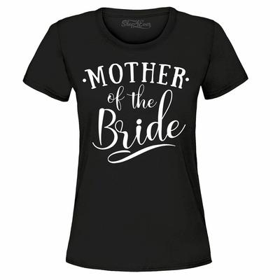 Mutter der Braut Damen T-Shirt Junggesellinnenabschied Braut Hochzeitsfeier Shirts
