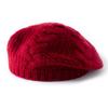 Autumn and winter new cashmere blended twist beret dome men's and women's cashmere beret