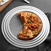 BHBD-2Pcs 9Inch Aluminum Seamless Rim Pizza Baking Screen - Perfect Crisp Enhanced Airflow 1