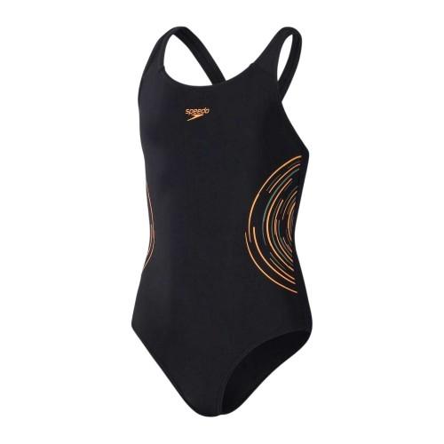 Speedo Girls Placement One Piece Swimsuit
